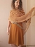 Poncho folk crochet - comprar online