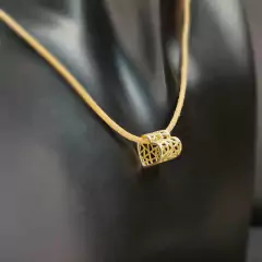 Pendente Amor ao Cubo em ouro amarelo - comprar online