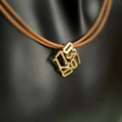 Pingente Números em ouro 18k - comprar online