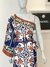 Vestido longo Dolce & Gabbana Inspired Thassia Naves Scarf Print - comprar online