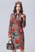 Vestido com padronagem Dolce & Gabbana Inspired estampa Leo - comprar online