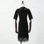 Vestido curto de renda preto Dolce & Gabbana Inspired Bordado Libélulas