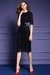 Vestido preto de renda 
