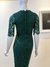 Vestido curto de renda Dolce & Gabbana Inspired com bordado libélulas - loja online