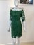 Vestido curto De renda 