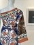 Vestido longo Dolce & Gabbana Inspired Thassia Naves Scarf Print