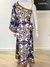 Vestido longo Dolce & Gabbana Inspired Thassia Naves Scarf Print