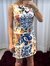 Vestido curto Dolce & Gabbana Inspired estampa majolica Rafa Kalimann - loja online