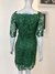 Vestido de festa curto em renda Guipir Dolce & Gabbana Inspired
