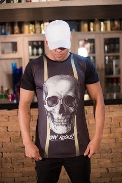 Camisetas John Rocket Coleção LongLine/Caveiras