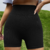 Short Fitness Poliamida Cintura Alta Preto - MM SPORTS