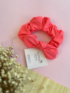 Scrunchie Laço Coral - comprar online