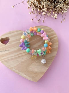 Pulseira Mola Candy Colors na internet