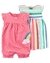 Set romper y vestido - Arco iris