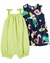 Set romper y vestido - Tucanes y flamencos