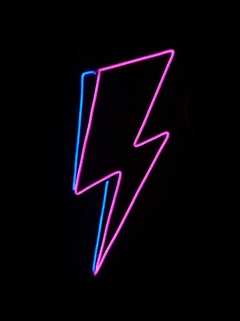 CARTEL NEON LED RAYO DOBLE