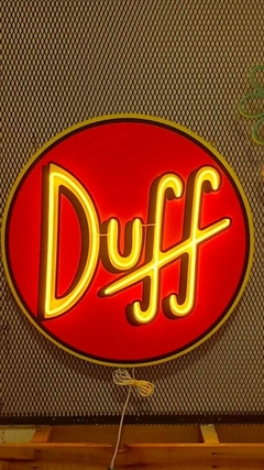 CARTEL NEON LED DUFF - comprar online