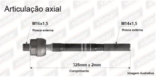 Precap Axial Cremallera Dirección Chevrolet Sonic Onix Spin Hasta Año 2016