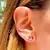 Brinco gotinha cristais - loja online