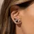 Earcuff de cristais - comprar online