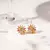 Brinco flor cristais - comprar online