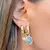 Argola London Blue - comprar online