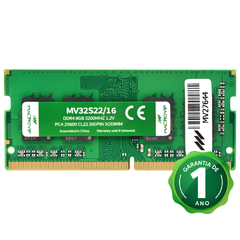 MEMORIA NOTEBOOK DDR4 16GB 3200MHZ MACROVIP - MV32S22/16I