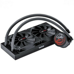 WATER COOLER SANGUE FRIO 3 BLACK VULCAN 240MM - TDP 250W - WCSF3240BR na internet