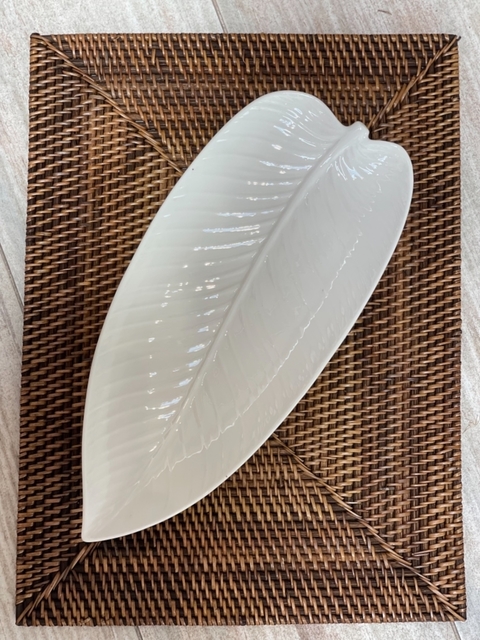 Bandeja Hoja Alargada Mediana