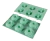 Molde Para Muffins X 6 Savarin Silicona Turquesa en internet