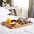 Bandejas De Bamboo Breakfast Bz 32x20x5 - comprar online