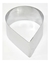 Molde Cintura Gota Nro 28 Doña Clara Acero Inox - comprar online