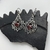 Aros tribal circonio rojo