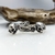 Alianzas labradas con calavera y rosa - comprar online