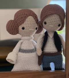 Princesa Leia y Han Solo