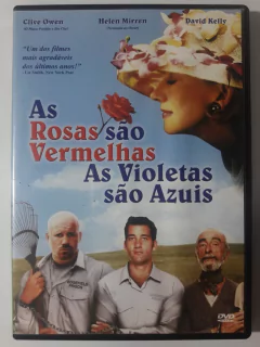 DVD As Rosas São Vermelhas as Violetas São Azuis Original Paterson Joseph Clive Owen Helen Mirren