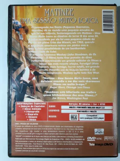 DVD Matinee Uma Sessão Muito Louca John Goodman 1993 Original - comprar online