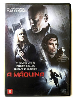 DVD A Máquina Thomas Jane Bruce Willis Ambyr Childers Vice Original Johnathon Schaech Brian A. Miller