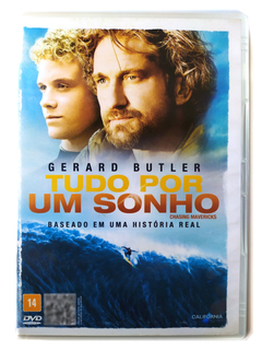 DVD Tudo Por Um Sonho Gerard Butler Jonny Weston Original Chasing Mavericks Elisabeth Shue Curtis Hanson Michael Apted