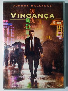 DVD Vingança Johnny Hallyday Vengeance Johnnie To Original
