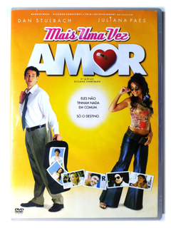 DVD Mais Uma Vez Amor Dan Stulbach Juliana Paes Original Nacional Rosane Svartman