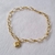 Pulseira Coração em Ouro 18k na internet