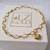 Pulseira Coração em Ouro 18k