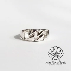 ANEL PRATA 950 - JOIAS ALOHA SPIRIT - GRUMET - loja online