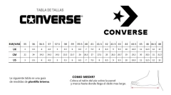 Caña Baja Chuck Taylor All Star Converse - BLUETOUCH