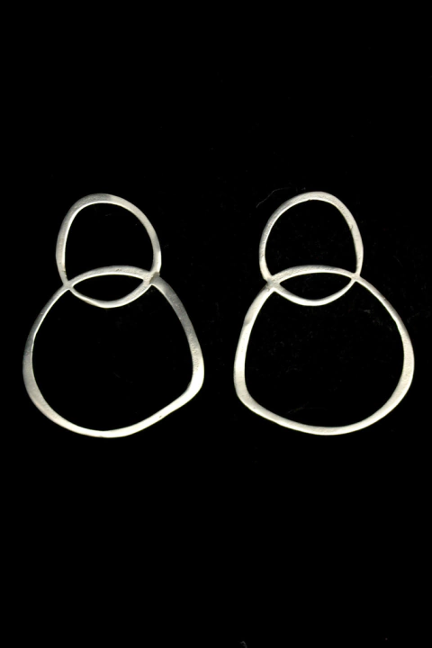 AROS CIRCULOS IRREGULARES GRANDES. ALPACA
