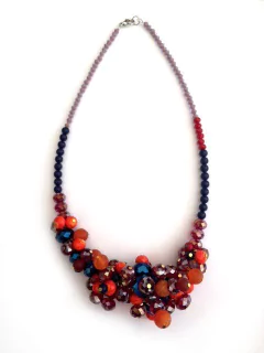 COLLAR FESTIVA. CRISTALES CHECOS VARIETE