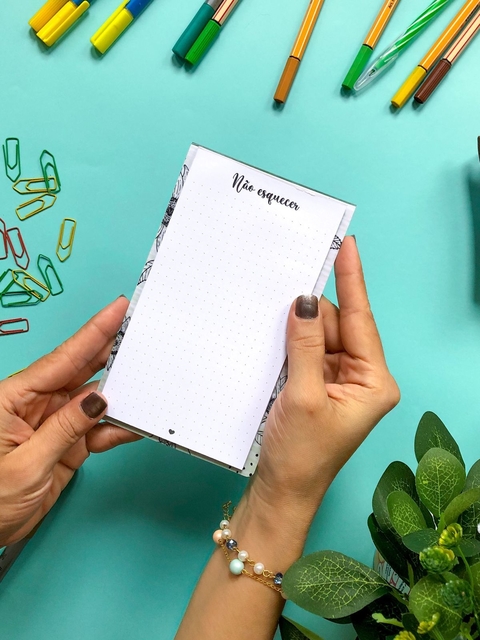 Bloco slim - Não esquecer