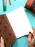 Caderno flexível - Pés no chão na internet