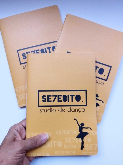 Kit de Cadernos com Logotipo